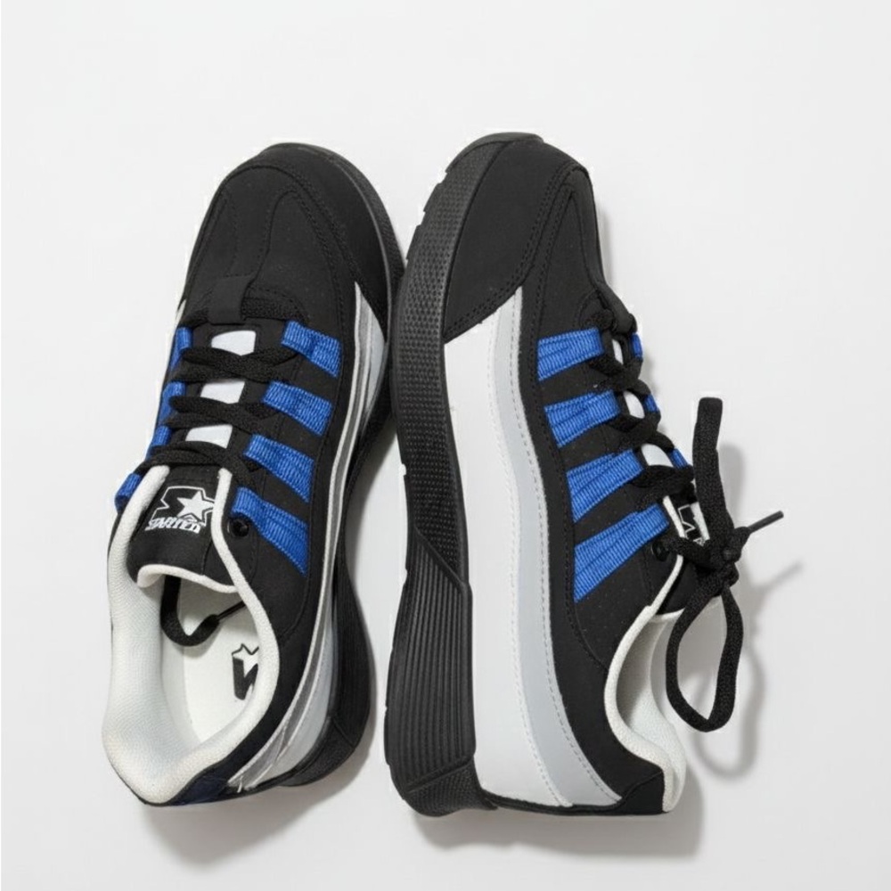 STARTER Black and Blue Athletic Shoes